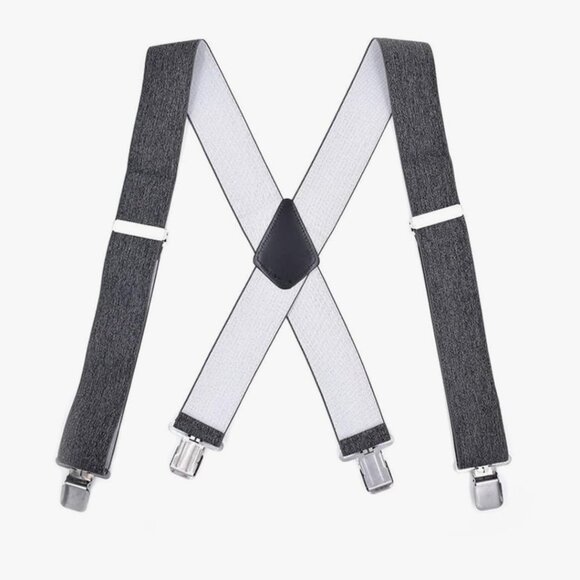 CSCDD WIDE X-BACK HEAVY-DUTY SUSPENDERS - Picture 1 of 9